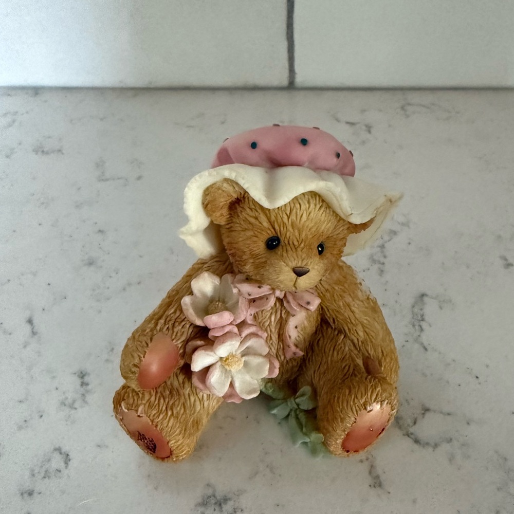 Cherished Teddies Magnolia “A Noble Friend Makes Your Heart Blossom”